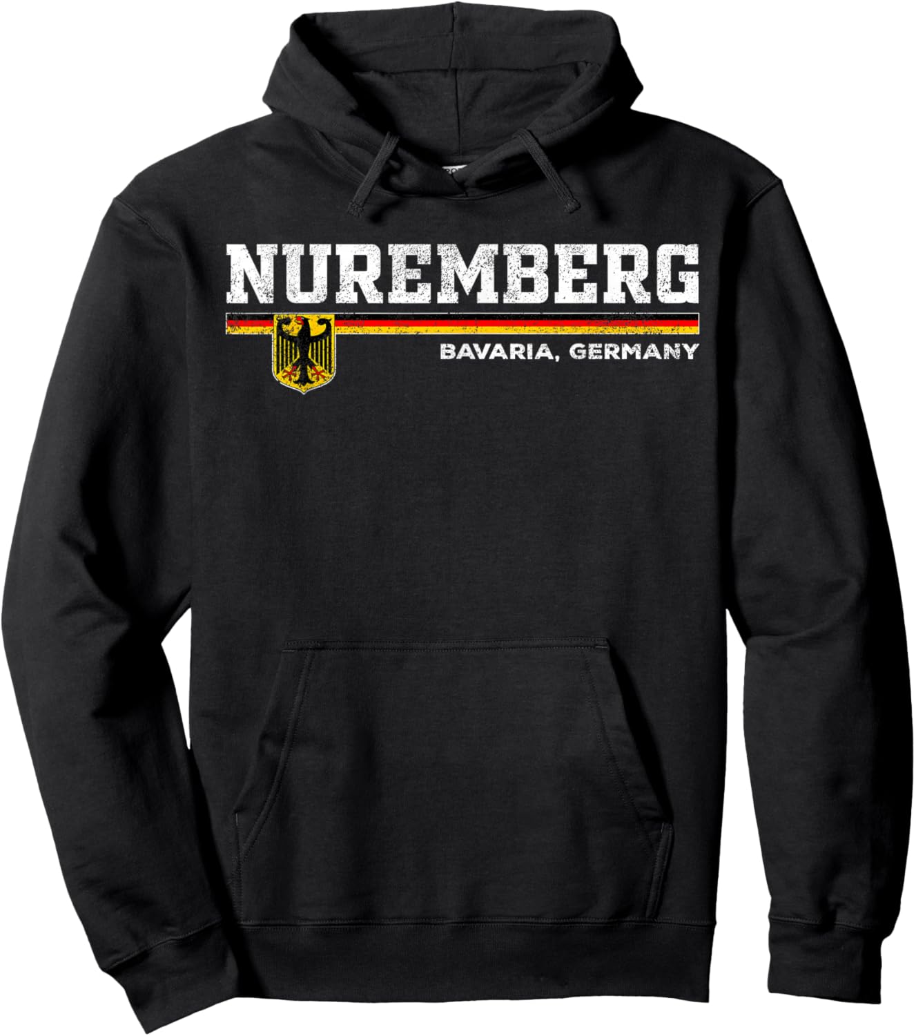 Nuremberg Germany / Deutschland Hoodie - Hoodie | Black