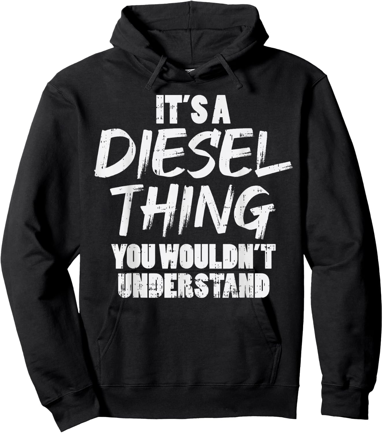 Diesel Thing Trucking Truck Driver Trucker Mechanic Gift Hoodie - Hoodie | Black