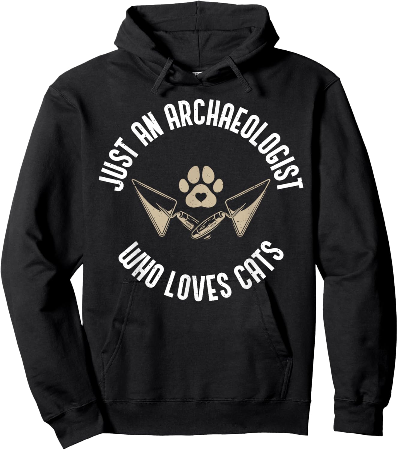 Just an Archaeologist who loves Cats Lover Archaeologist Hoodie - Hoodie | Black