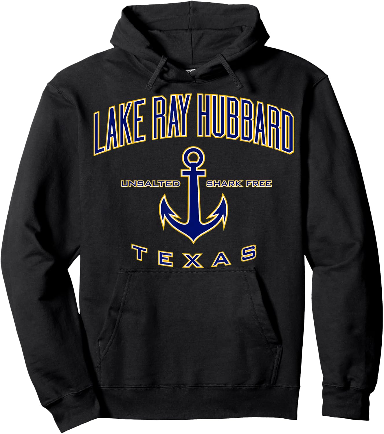 Lake Ray Hubbard Shirt , Men, Girls & Boys Hoodie - Hoodie | Black