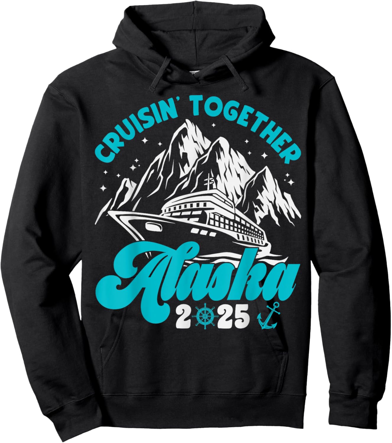 Alaska Cruise 2025 Matching Cruising Vacation 2025 Hoodie - Hoodie | Black