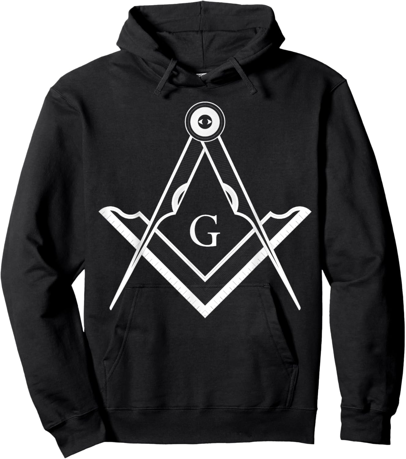 Freemason Emblem Hoodie - Hoodie | Black
