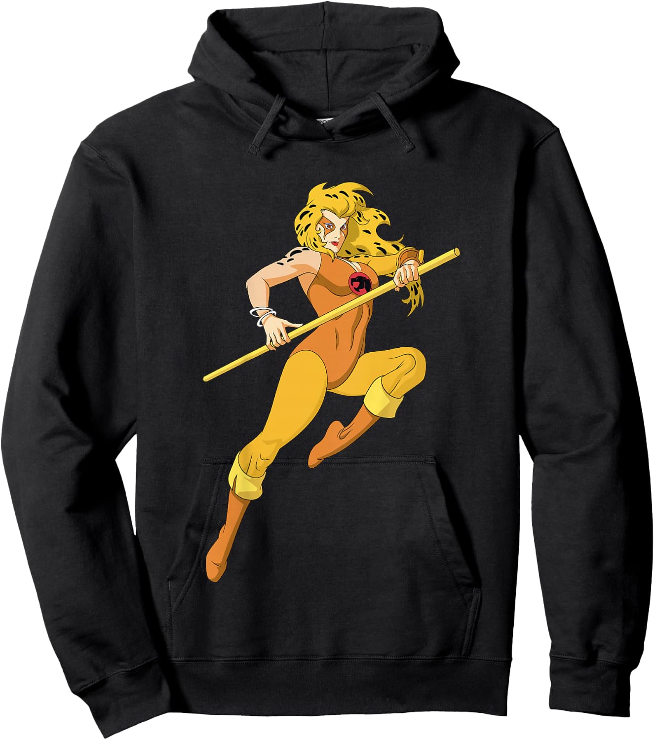 Kids ThunderCats Cheetara Portrait Hoodie - Hoodie | Black