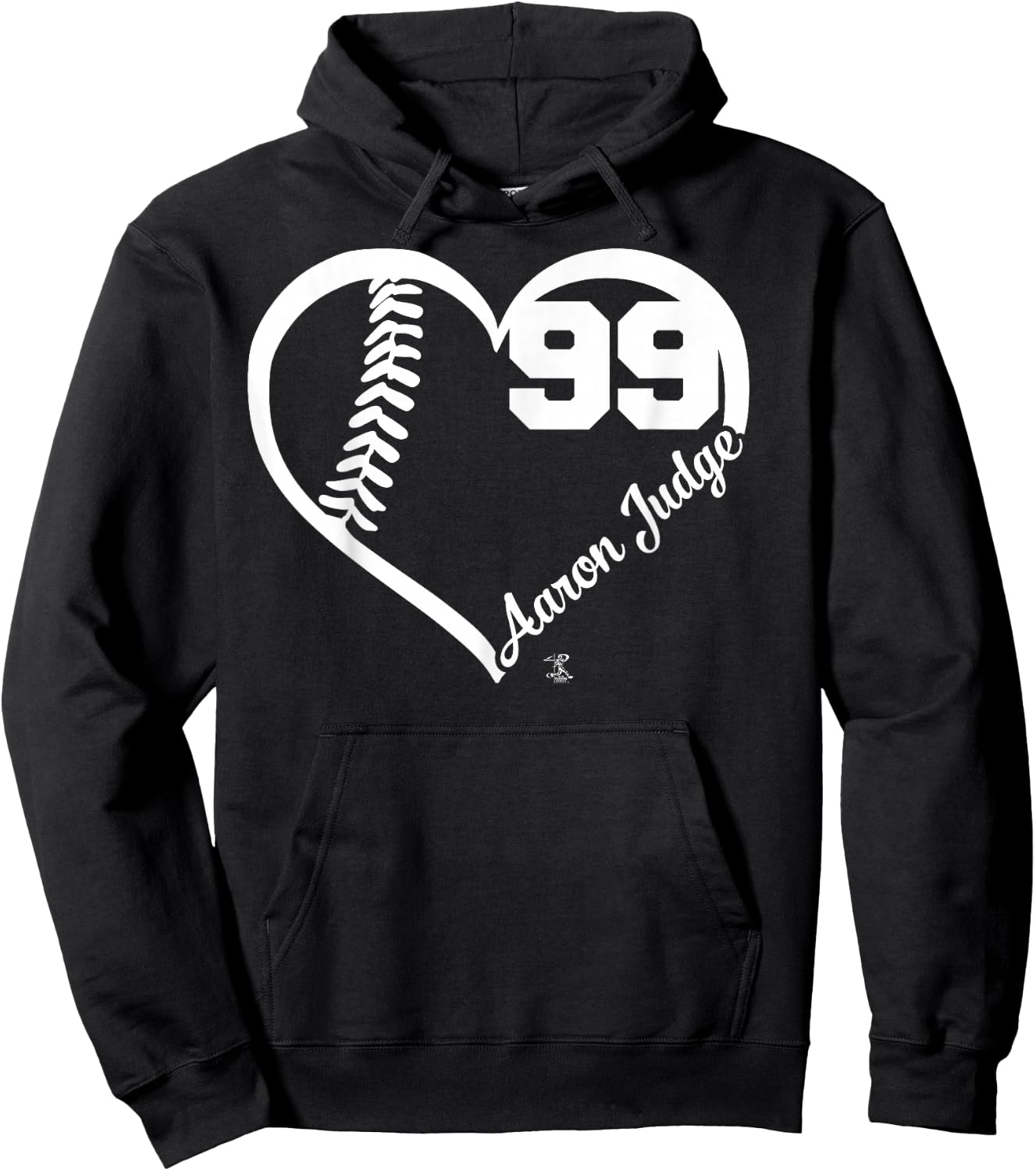 Aaron Judge Heart Number - Apparel Hoodie - Hoodie | Black