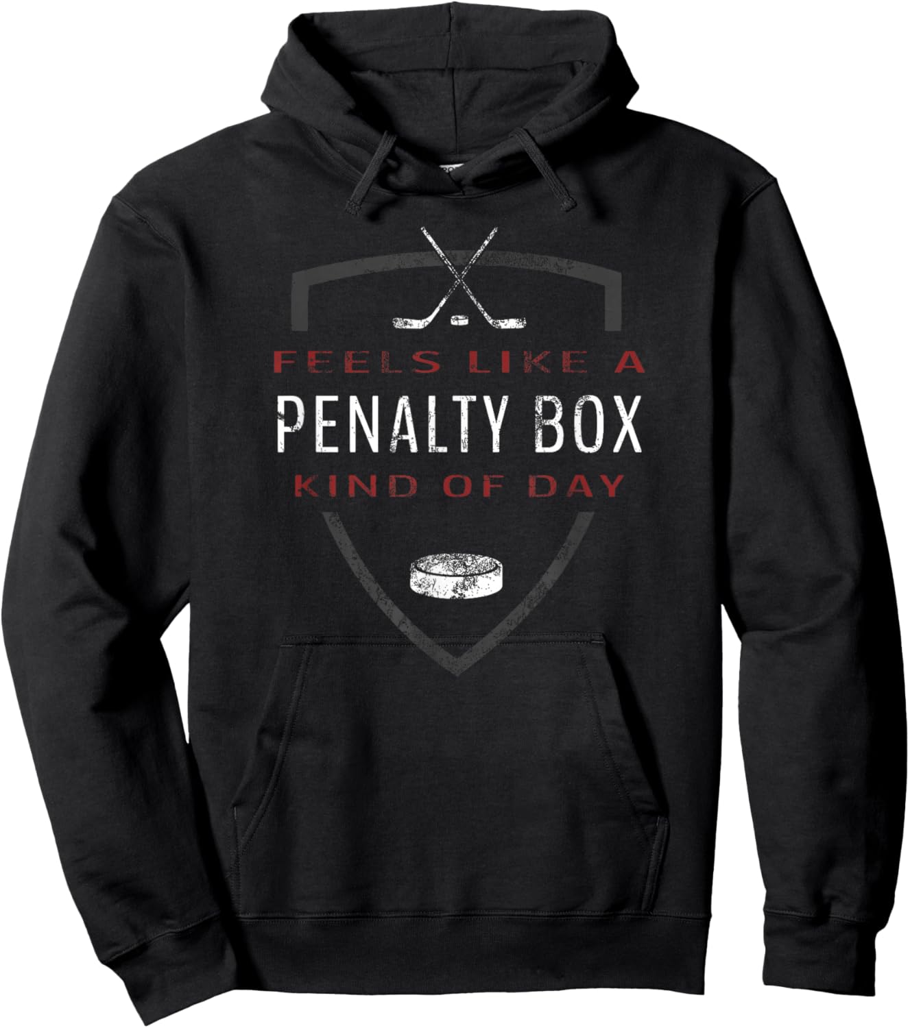 Funny Hockey for Players & Fans Hoodie - Hoodie | Black