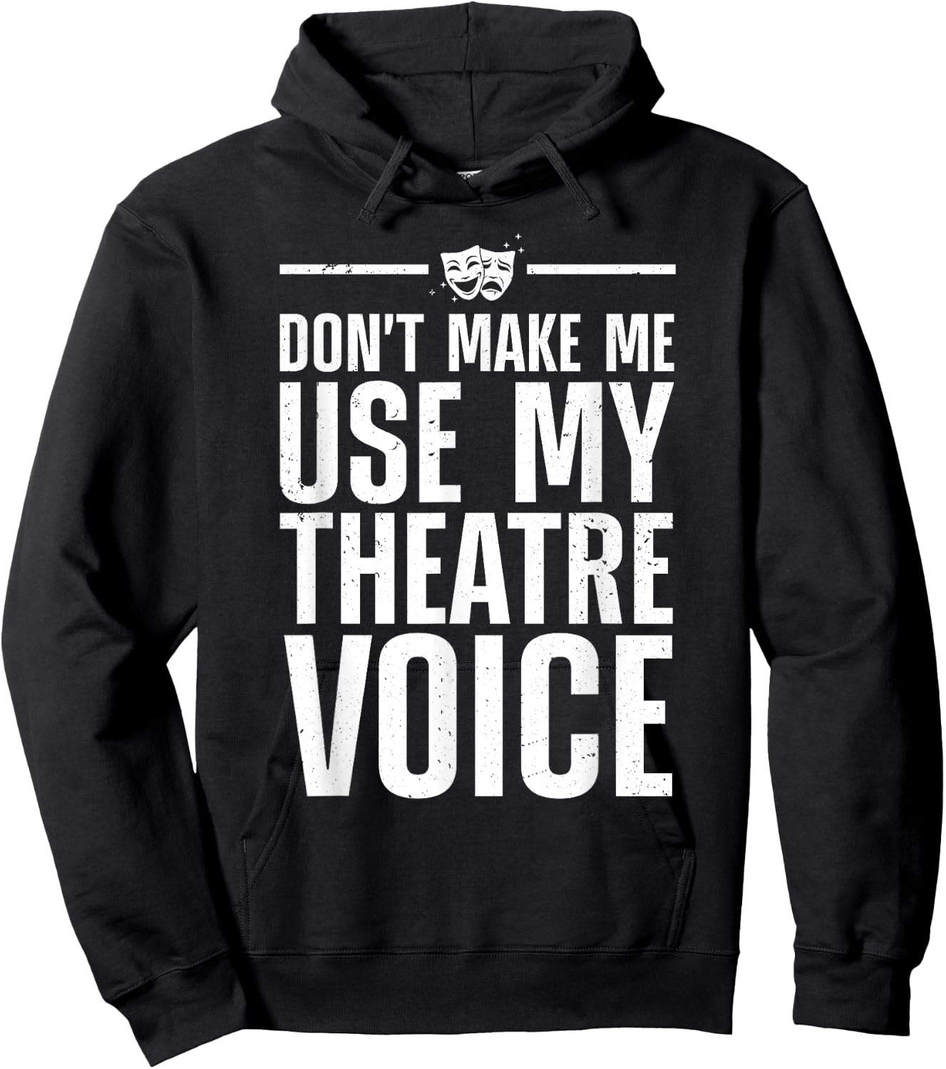 Funny Theatre Women Musical Theatre Theater Actor Hoodie - Hoodie | Black