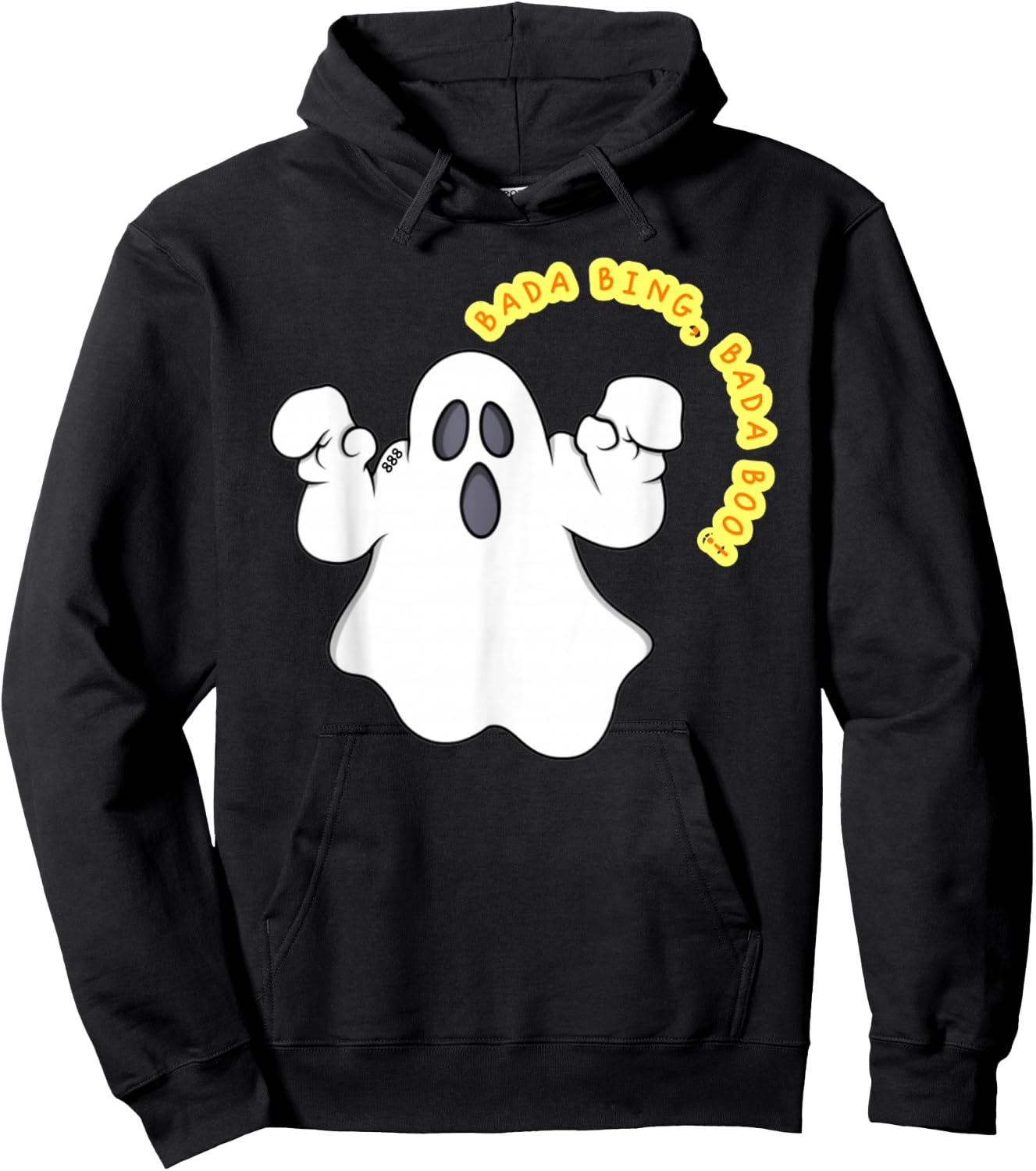 Halloween ghost bada bing, bada boo! 888 christinanicci.live Hoodie - Hoodie | Black
