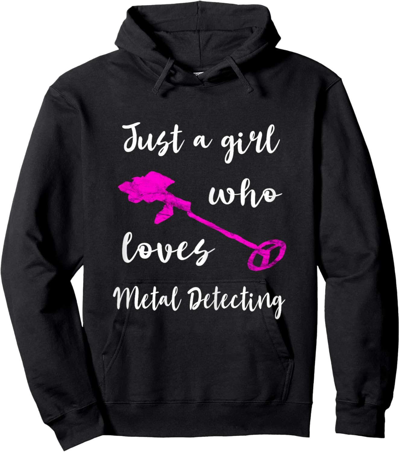 Probe Ginger Girl Probe Treasure Hunt Metal Tracking Probes Hoodie - Hoodie | Black