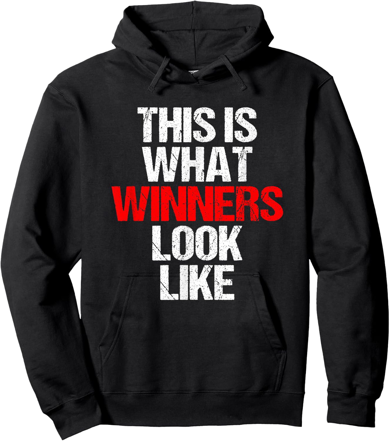 This is what winners look like winning Game Match Hoodie - Hoodie | Black