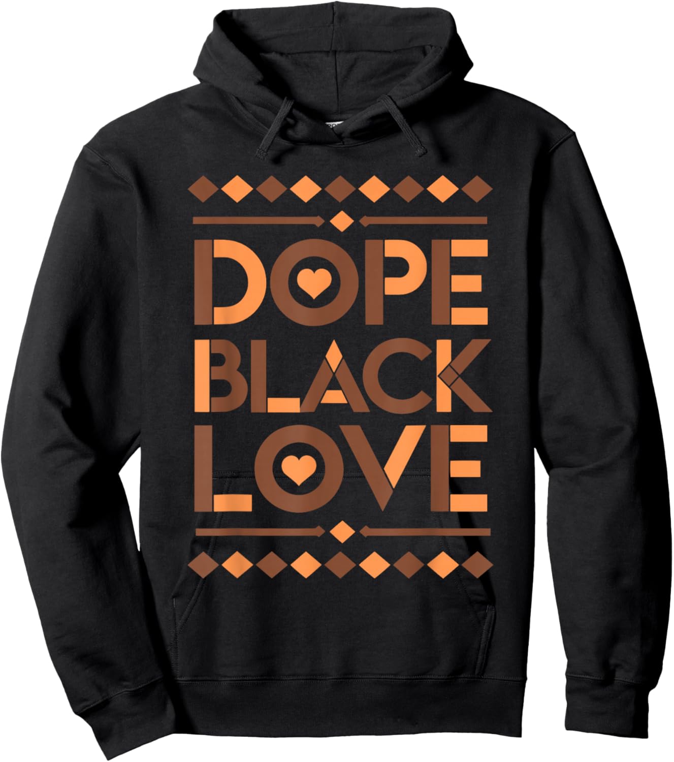 Dope Black Love Matching Married Couple Valentines Day Hoodie - Hoodie | Black