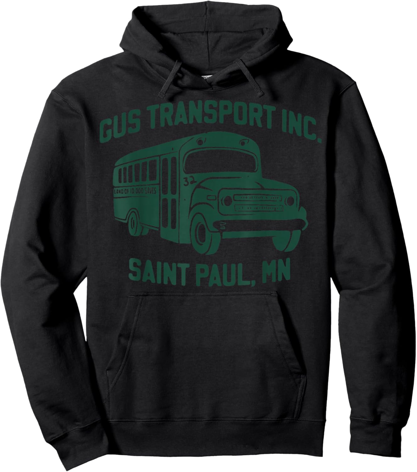 Gus Transport Inc Saint Paul Mn Hoodie - Hoodie | Black