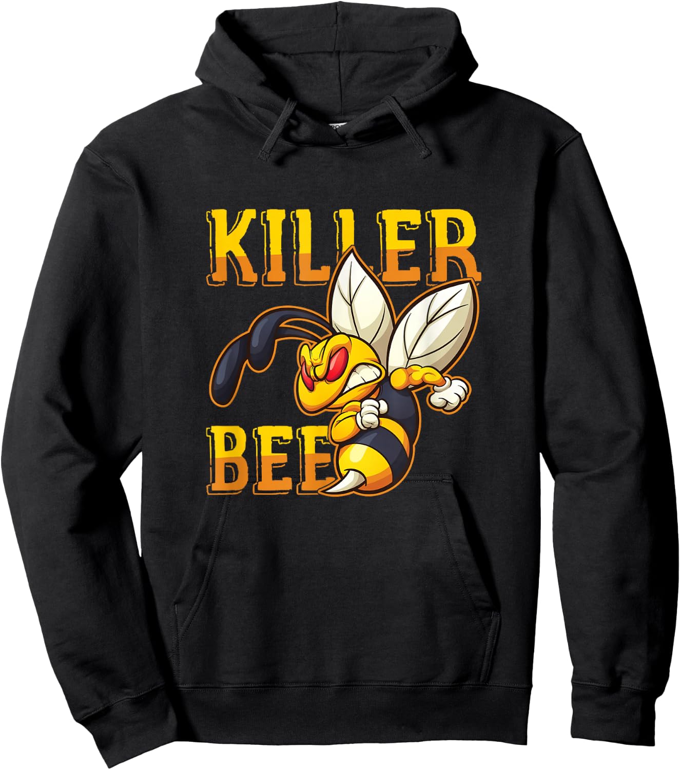 Awesome Killer Bee Hornet Yellowjacket Honeybee Lover Small Hoodie - Hoodie | Black