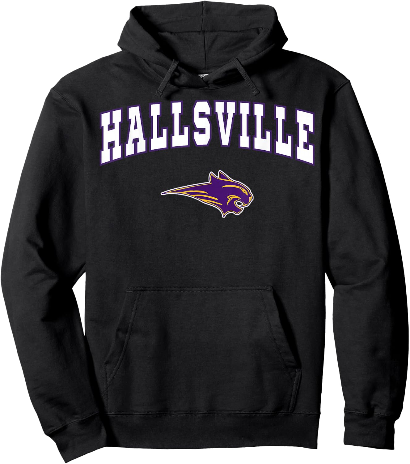 Hallsville High School Bobcats C2 Hoodie - Hoodie | Black