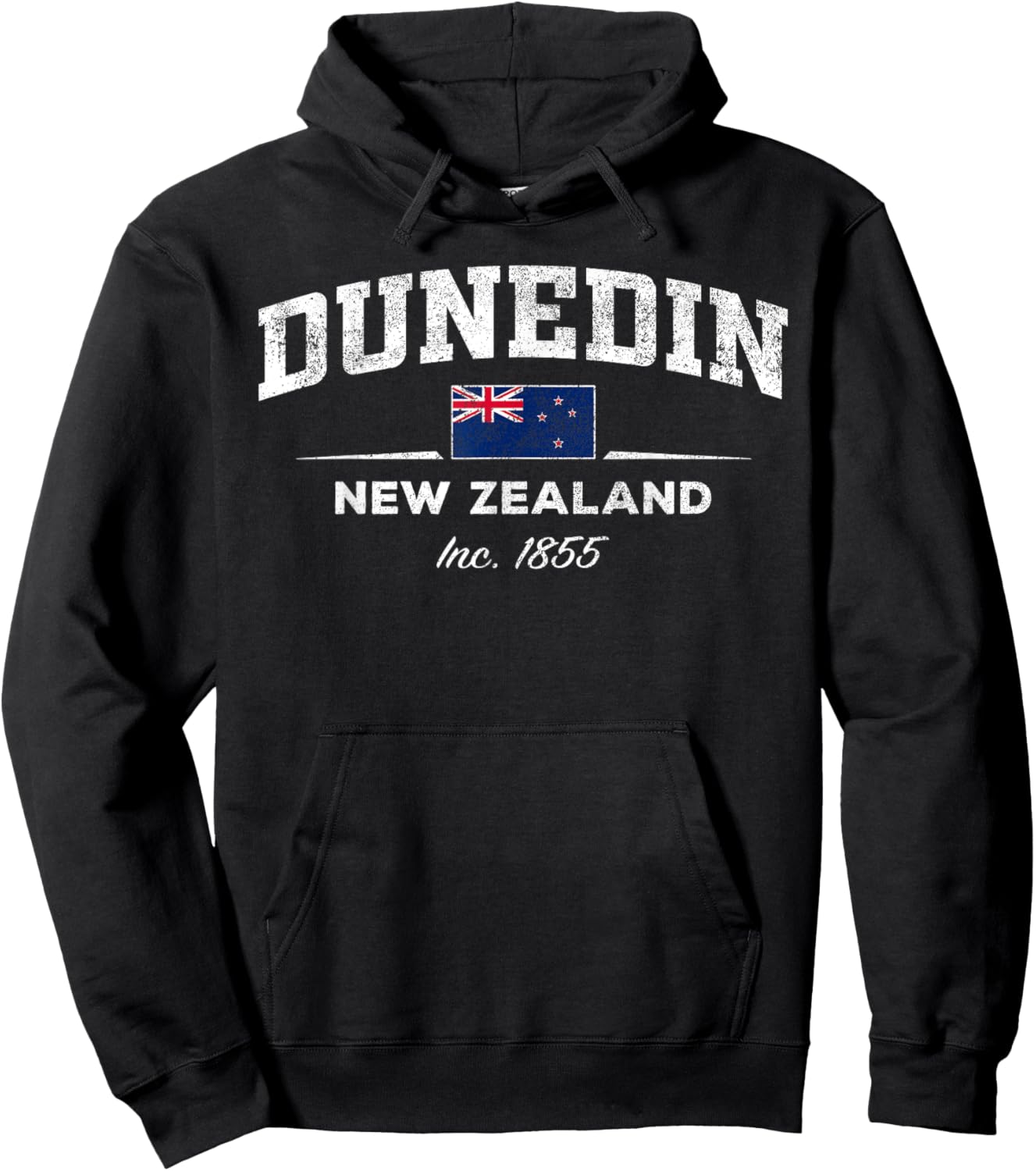 Dunedin New Zealand Hoodie - Hoodie | Black