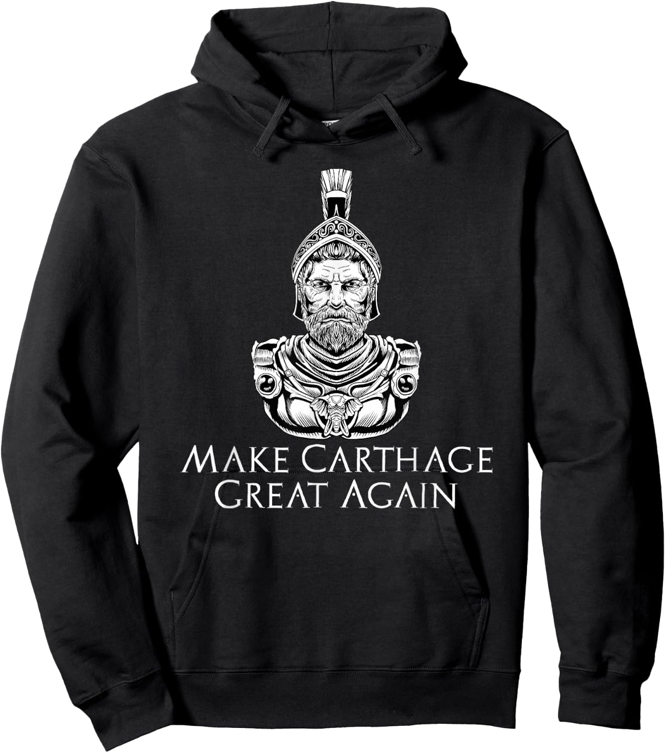 Ancient Carthaginian History - Make Carthage Great Again Hoodie - Hoodie | Black