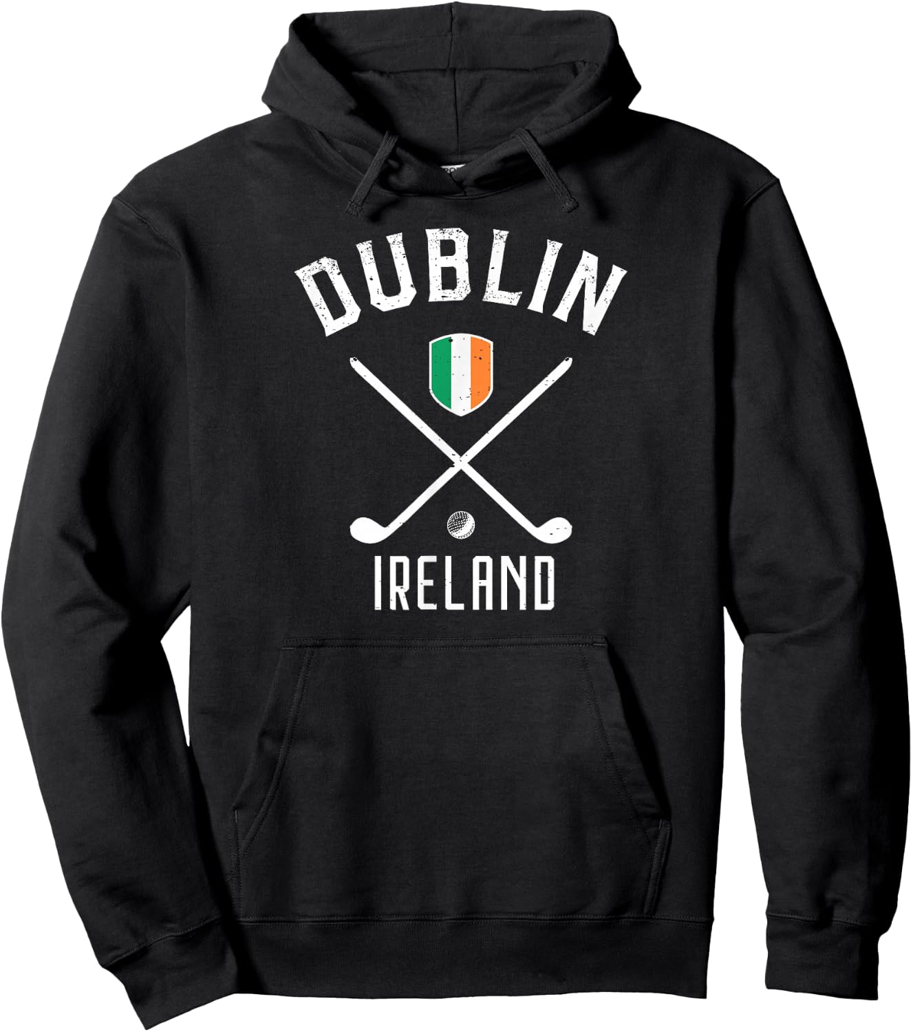 Dublin Ireland Golf Hoodie - Hoodie | Black