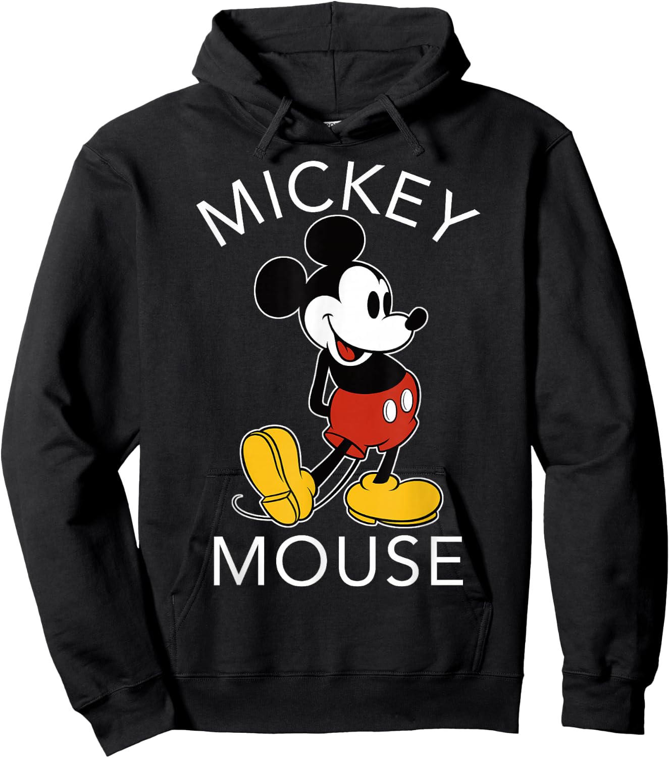 Disney Mickey Mouse Classic Portrait Hoodie - Hoodie | Black
