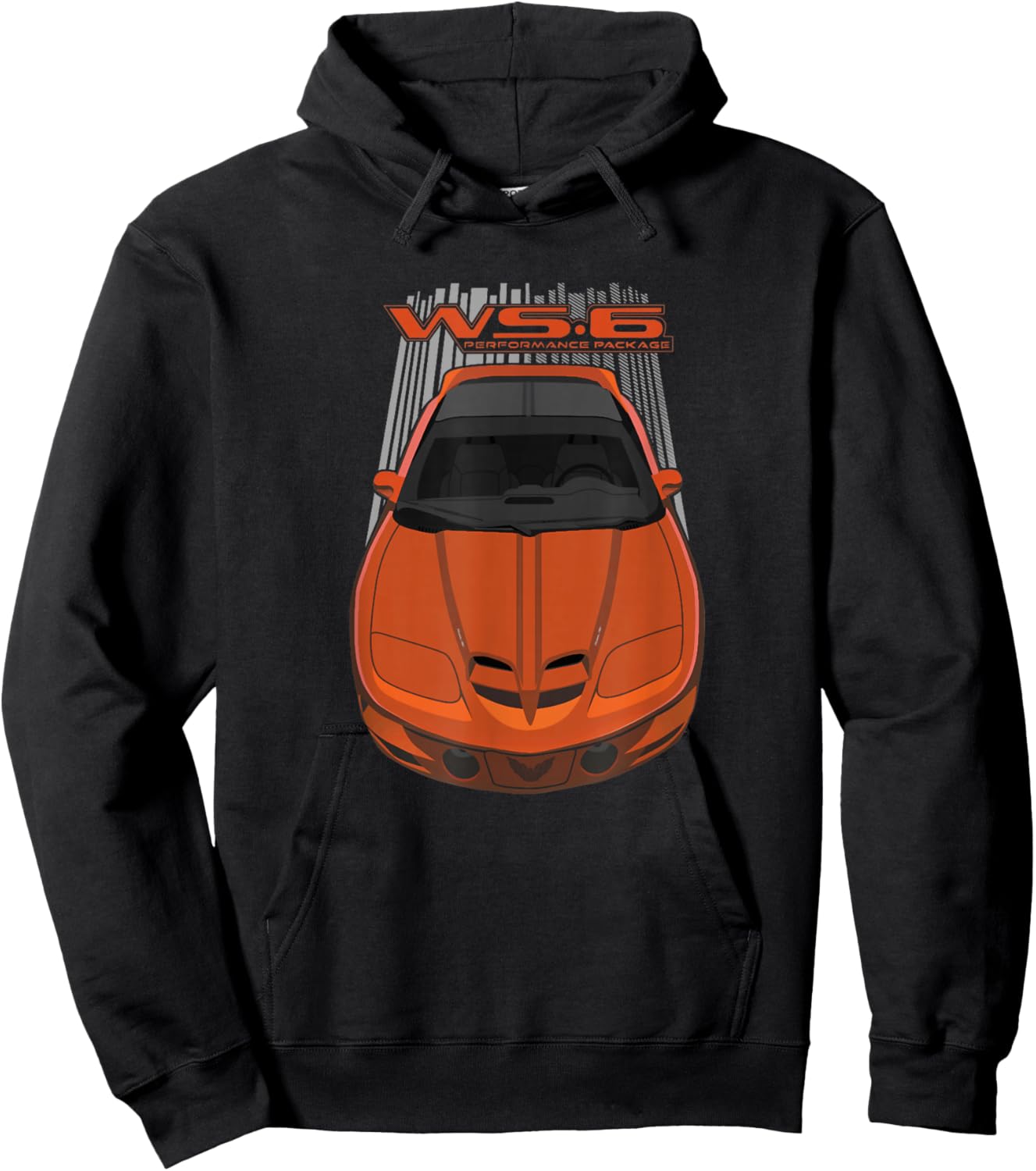 Bandit Trans Am WS6 4thgen orange Hoodie - Hoodie | Black