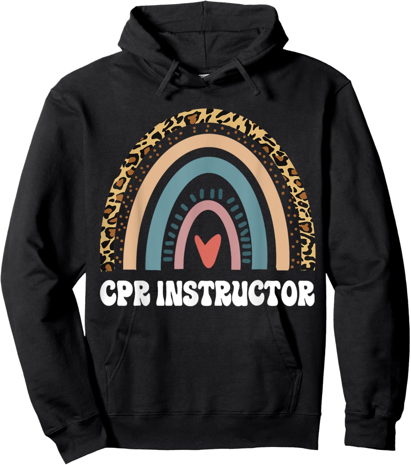 CPR Instructor Training and Teaching EMS Ambulance Hoodie - Hoodie | Black