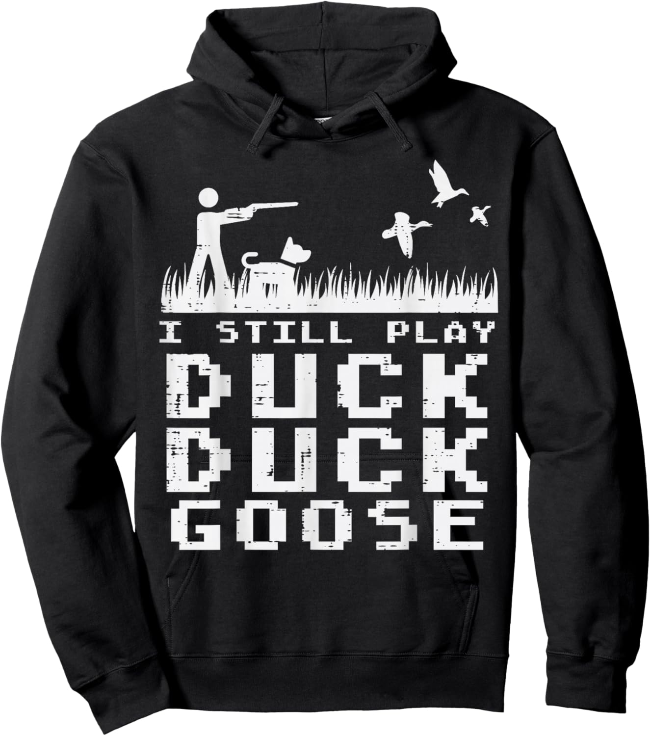 Waterfowl Hunting Still Play Duck Goose Hunter Men Women Hoodie - Hoodie | Black