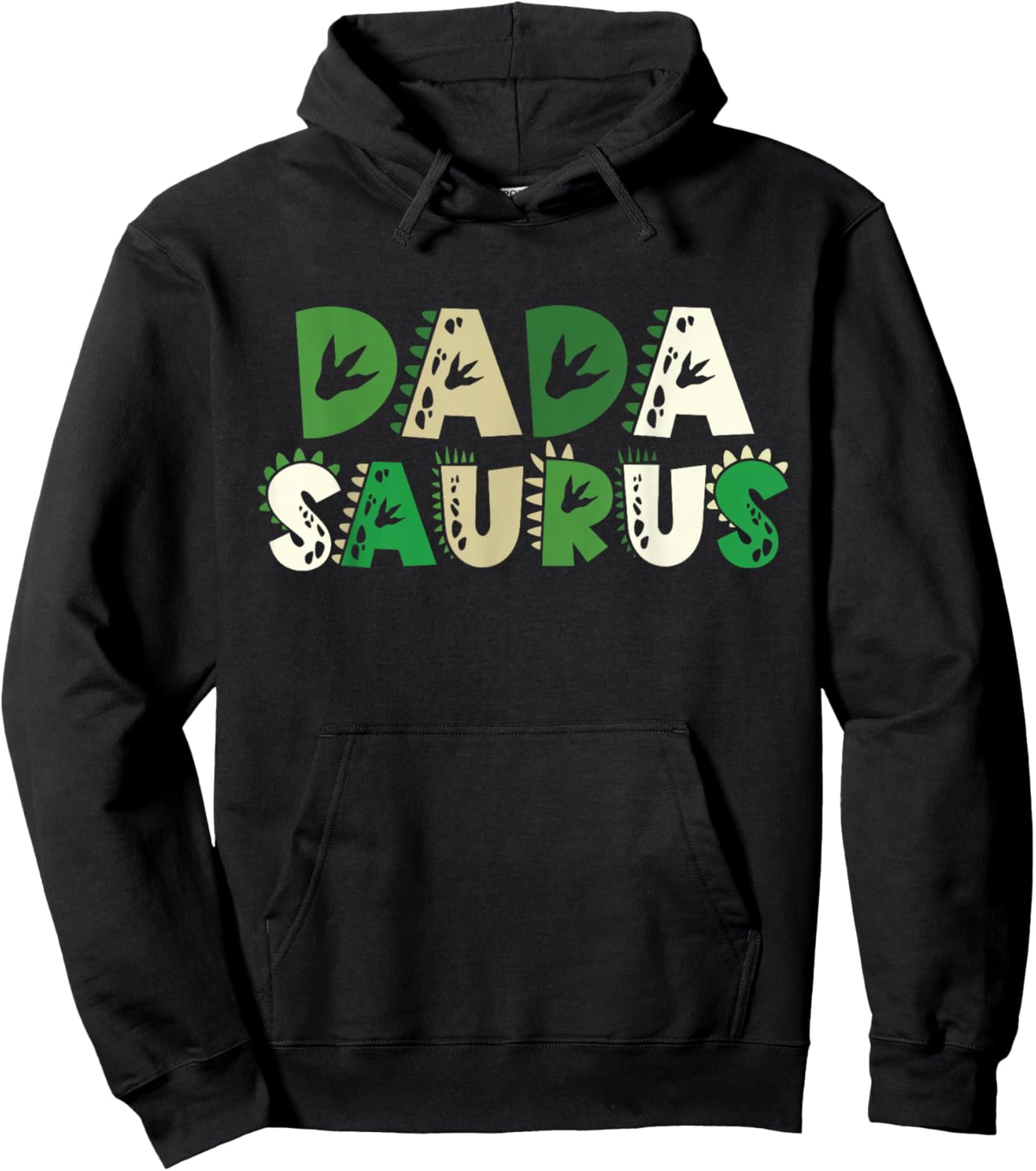 Dada Saurus Matching Family Birthday Dinosaur Men Women Kids Hoodie - Hoodie | Black