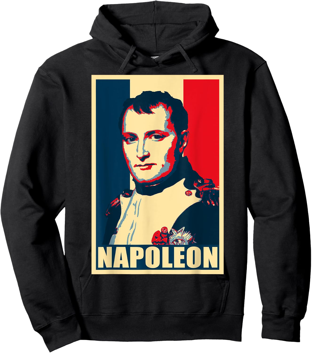 Napoleon Propaganda Poster Pop Art Hoodie - Hoodie | Black