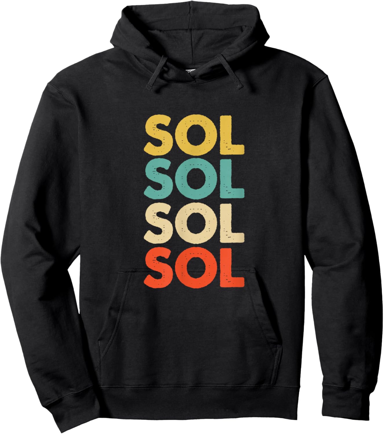 Sol Name Hoodie - Hoodie | Black
