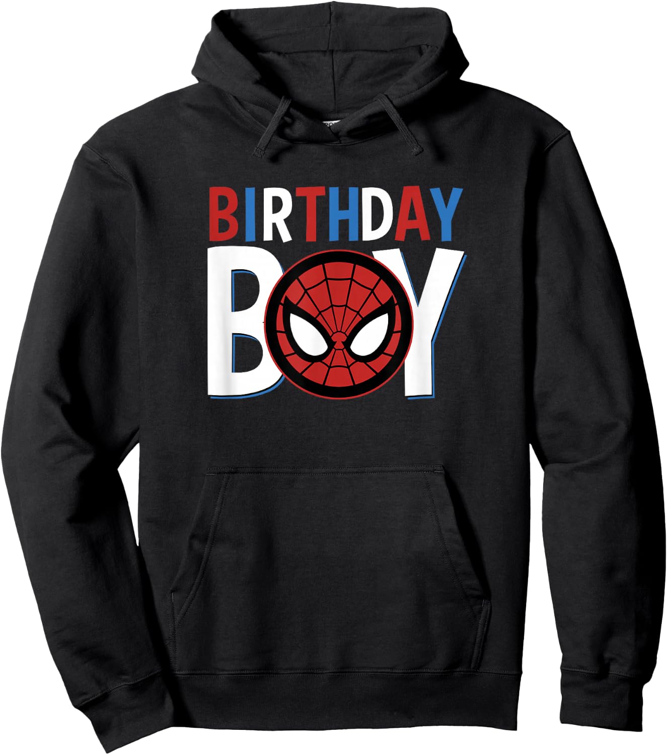 Marvel Avengers Classic Spider-Man Birthday Boy Hoodie - Hoodie | Black