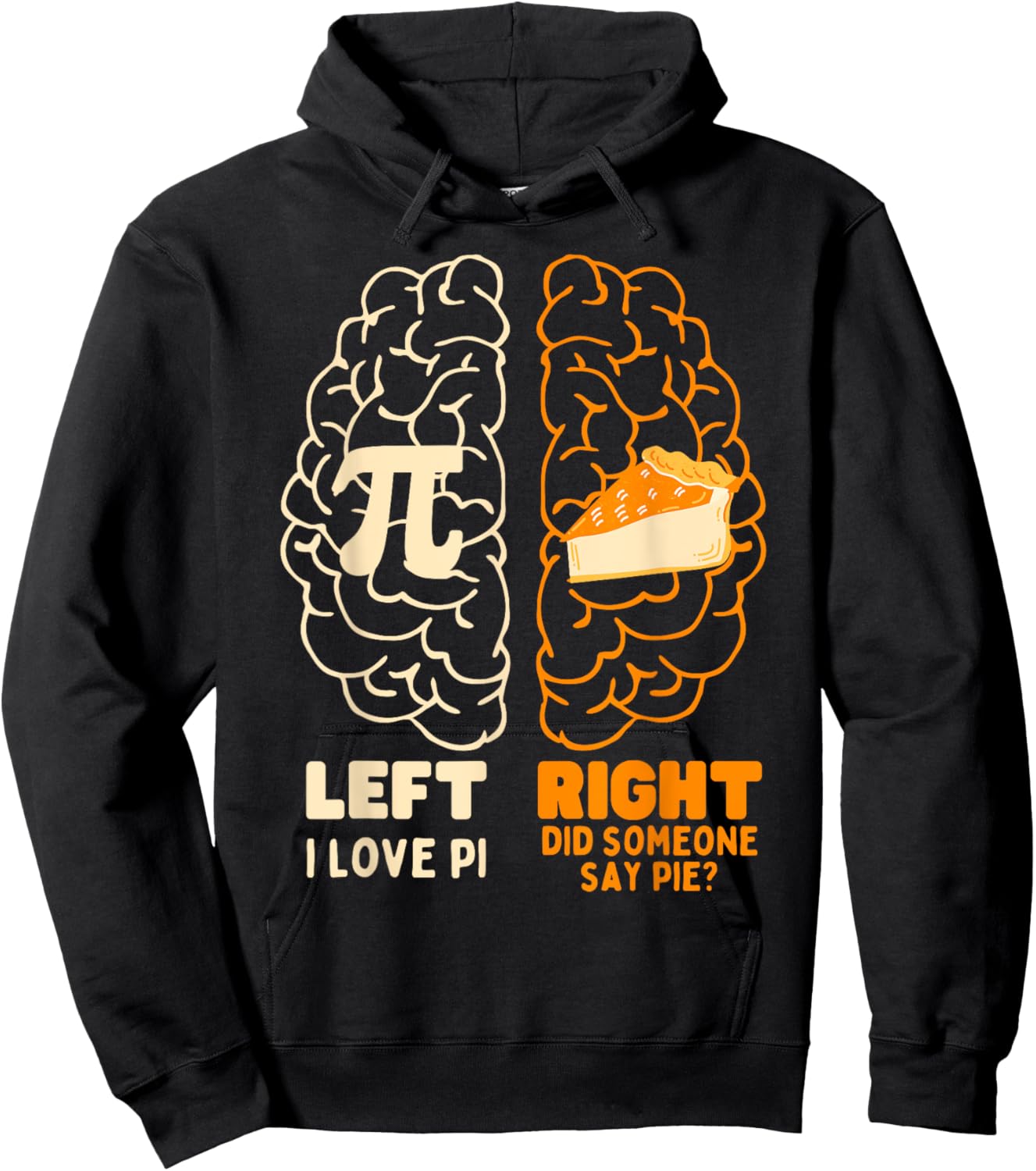 Pi Day I Love Pie Math Lover Teacher Student Men Women Hoodie - Hoodie | Black