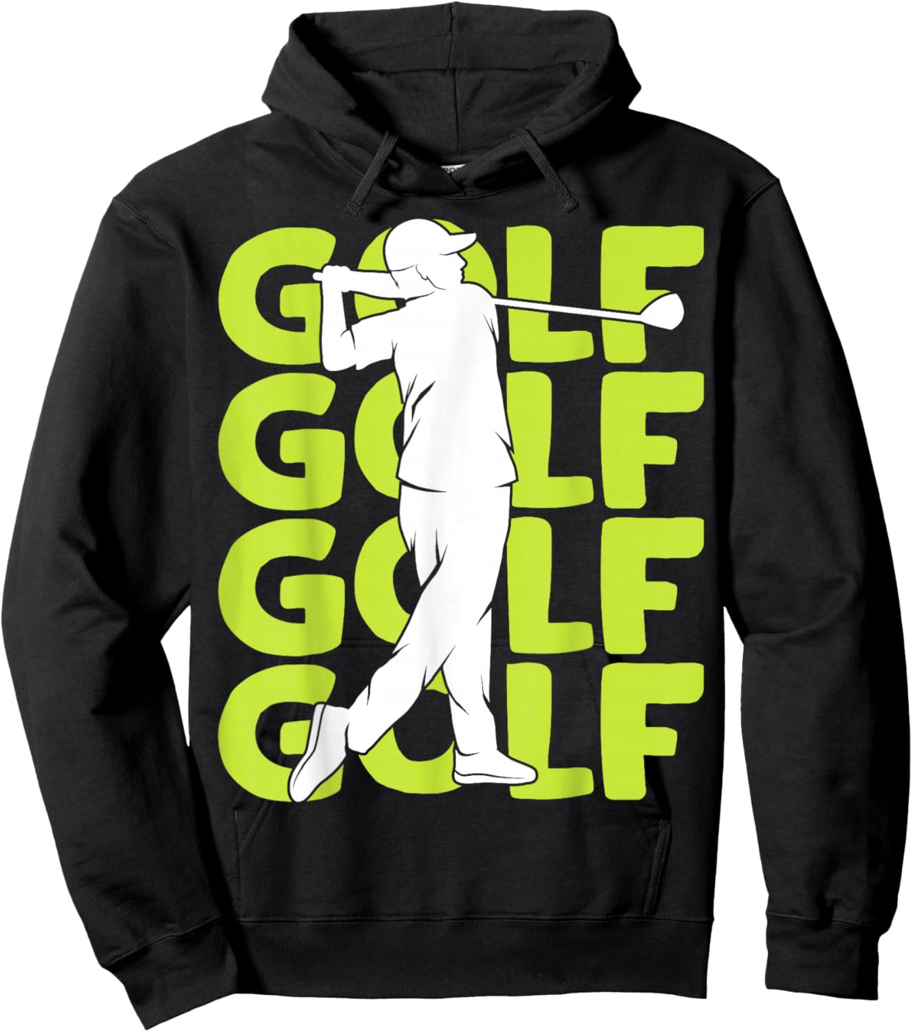 Golf Golfer Golf Player Men Children Boys Hoodie - Hoodie | Black