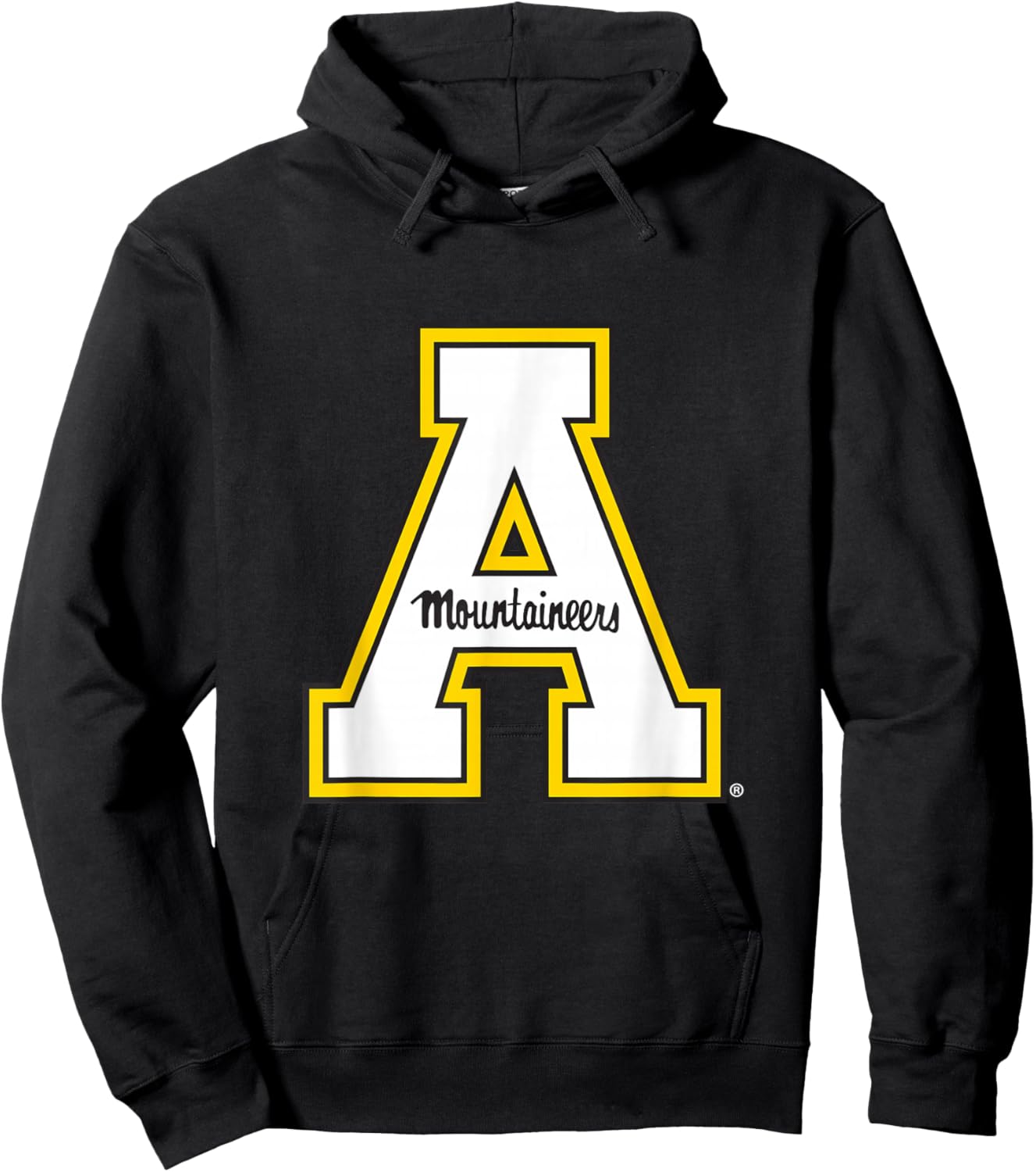 App State Mountaineers | Official University NCAA | PPAPP033 Hoodie - Hoodie | Black