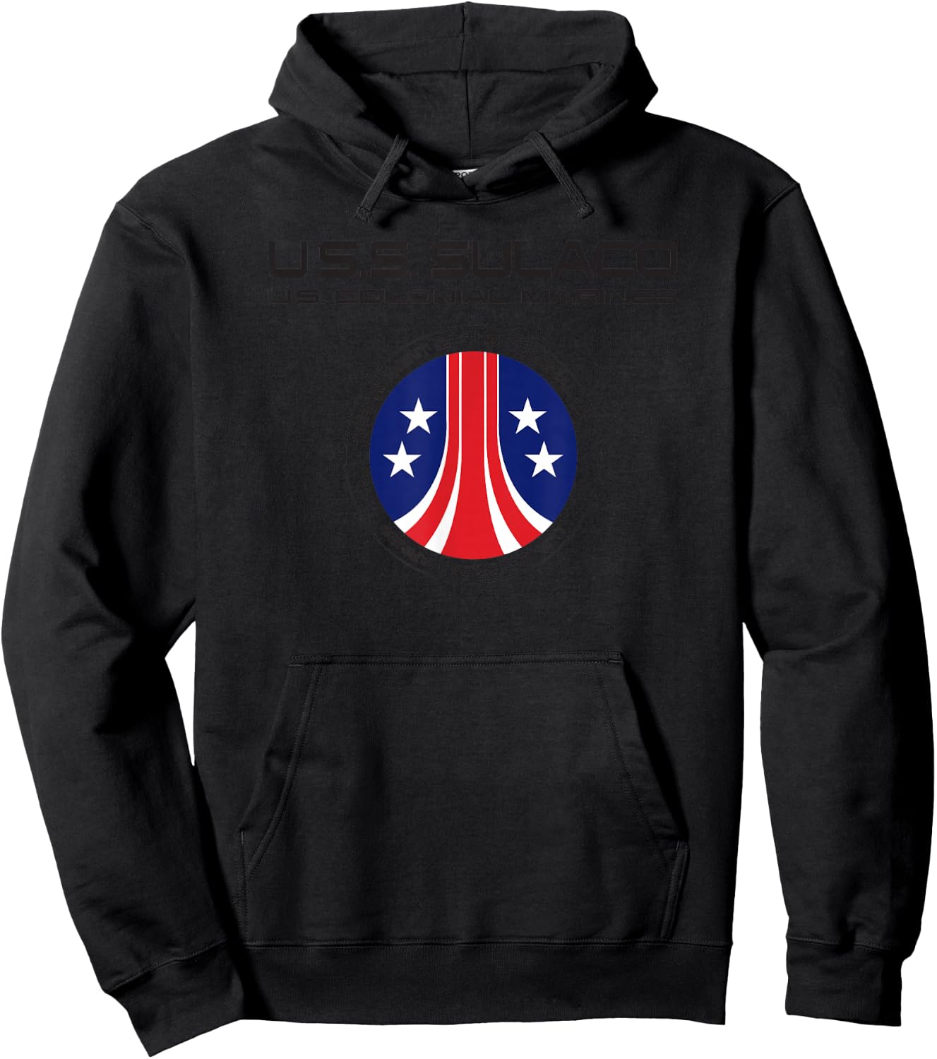 Aliens U.S.S. Sulaco U.S. Colonial Marines Hoodie - Hoodie | Black