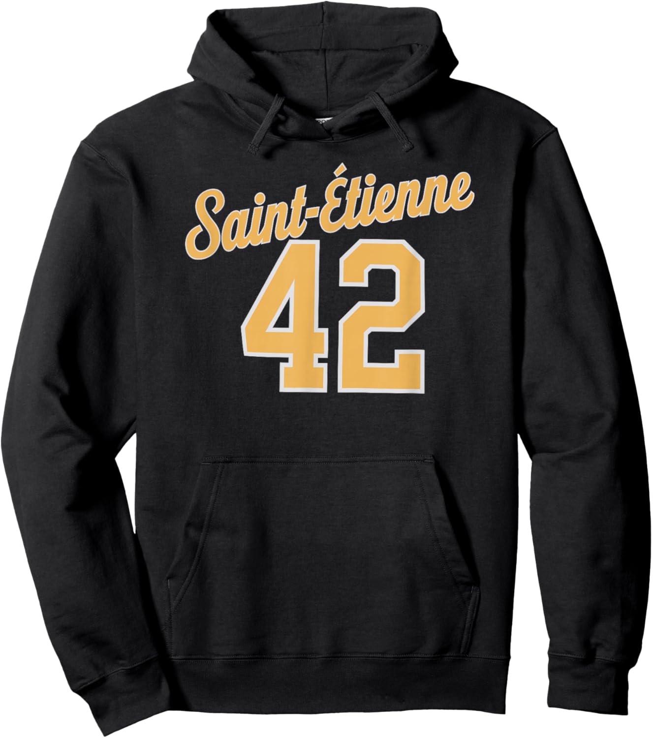 Saint-Étienne 42 , Black, S Hoodie - Hoodie | Black