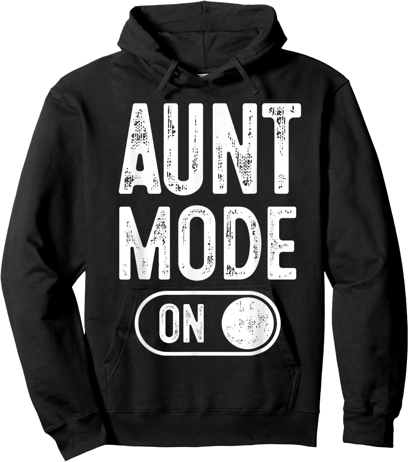 Aunt Mode On Funny Soon To Be Gifts 1St Time Aunt Hoodie - Hoodie | Black
