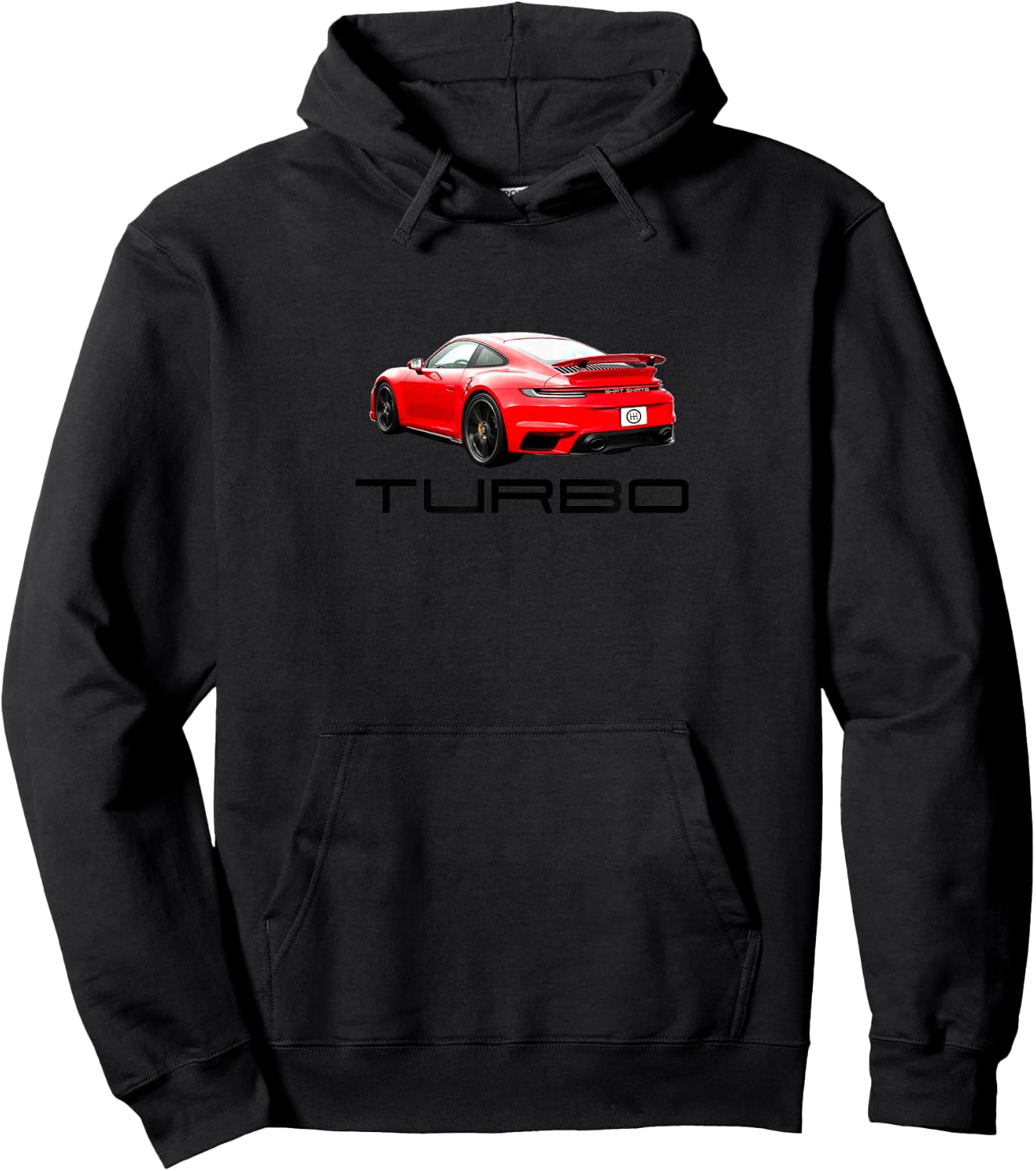 Everyday Supercar – 992 Turbo S (911) Inspired Hoodie - Hoodie | Black