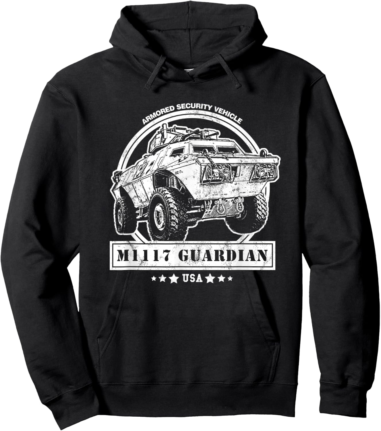 M1117 Guardian Armored Security Vehicle (ASV) Hoodie - Hoodie | Black