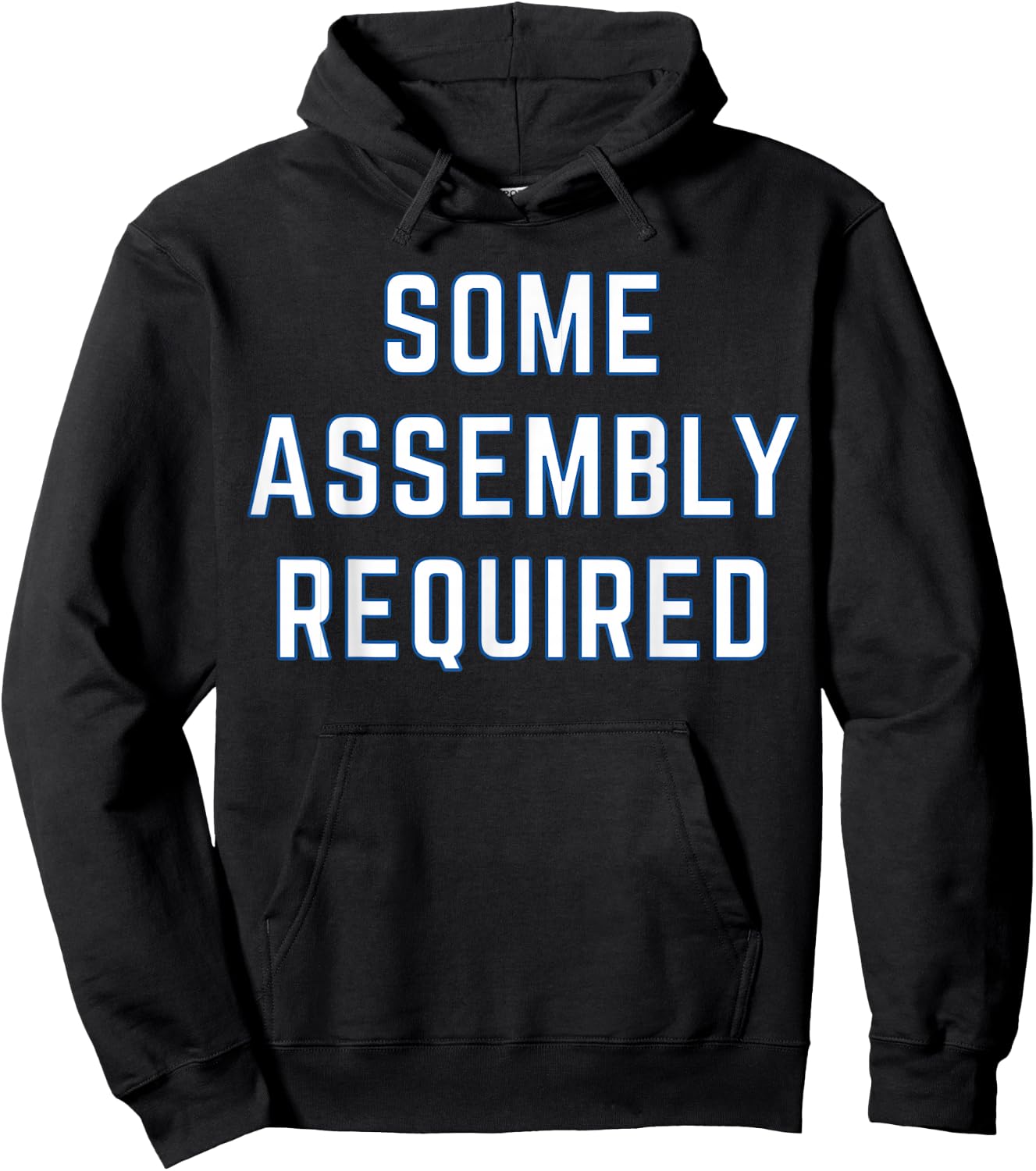 Some Assembly Required Disability Hoodie - Hoodie | Black