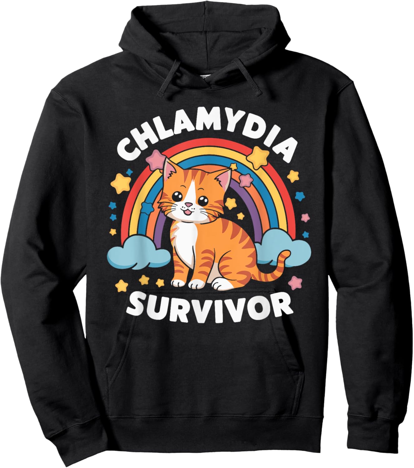 Chlamydia Survivor Hoodie - Hoodie | Black