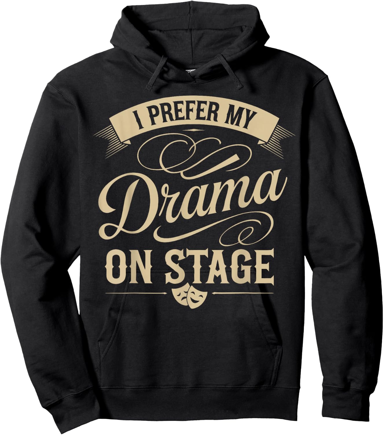 Stage Manager Drama Stage Theater Director Theatre Manager Hoodie - Hoodie | Black