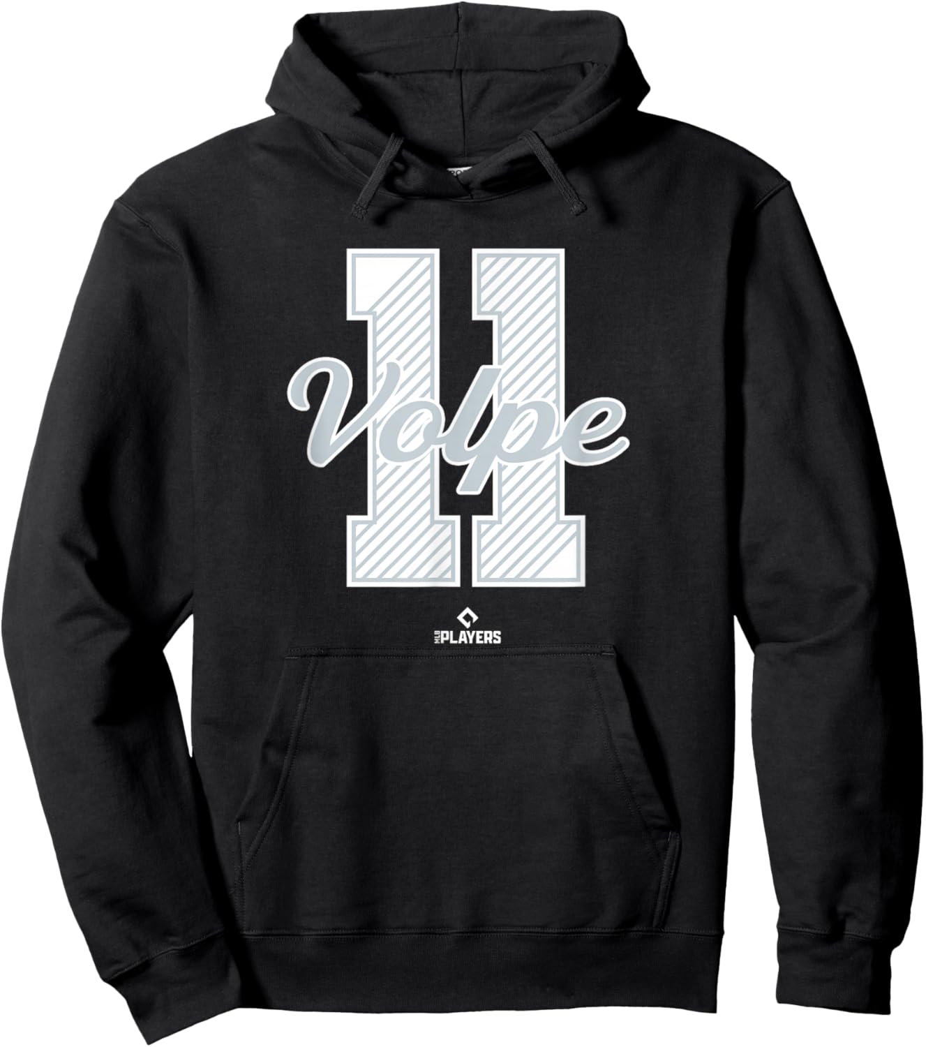 Anthony Volpe 11 New York MLBPA Hoodie - Hoodie | Black