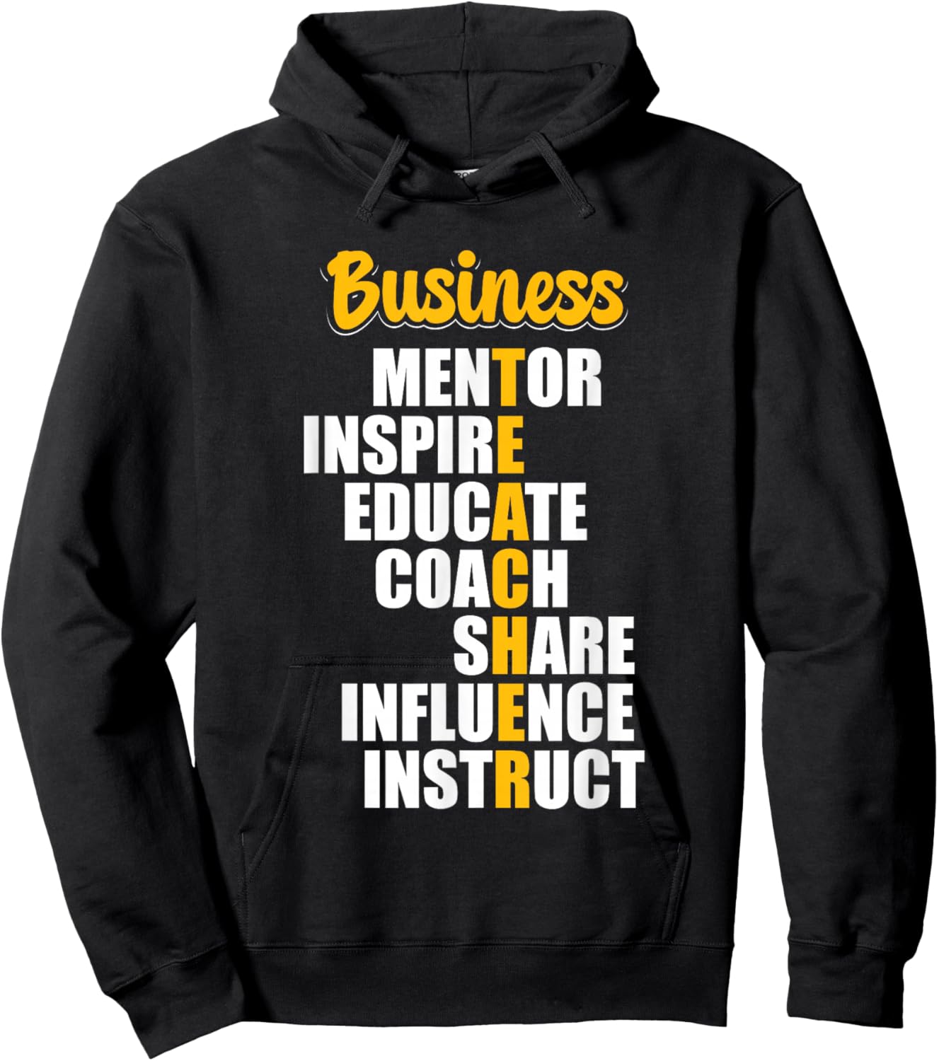 Business Teacher Hoodie - Hoodie | Black