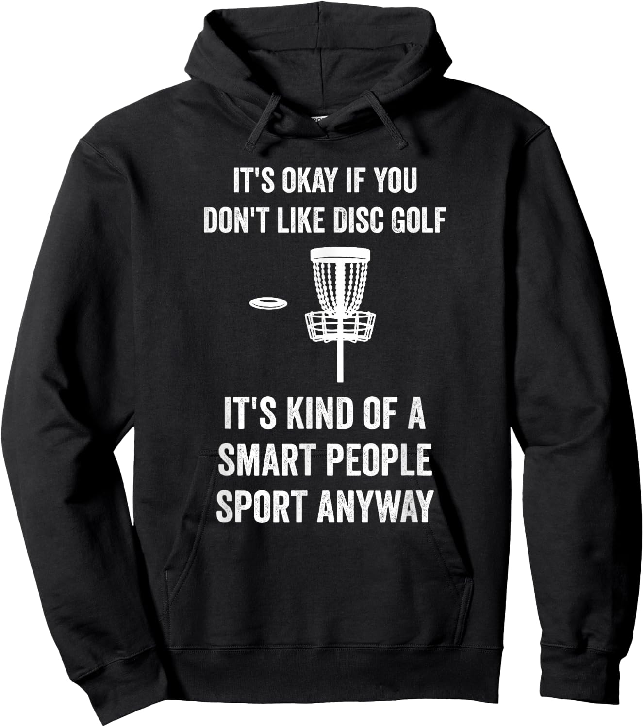 Funny Disc Golf Men Woman Kids Hoodie - Hoodie | Black