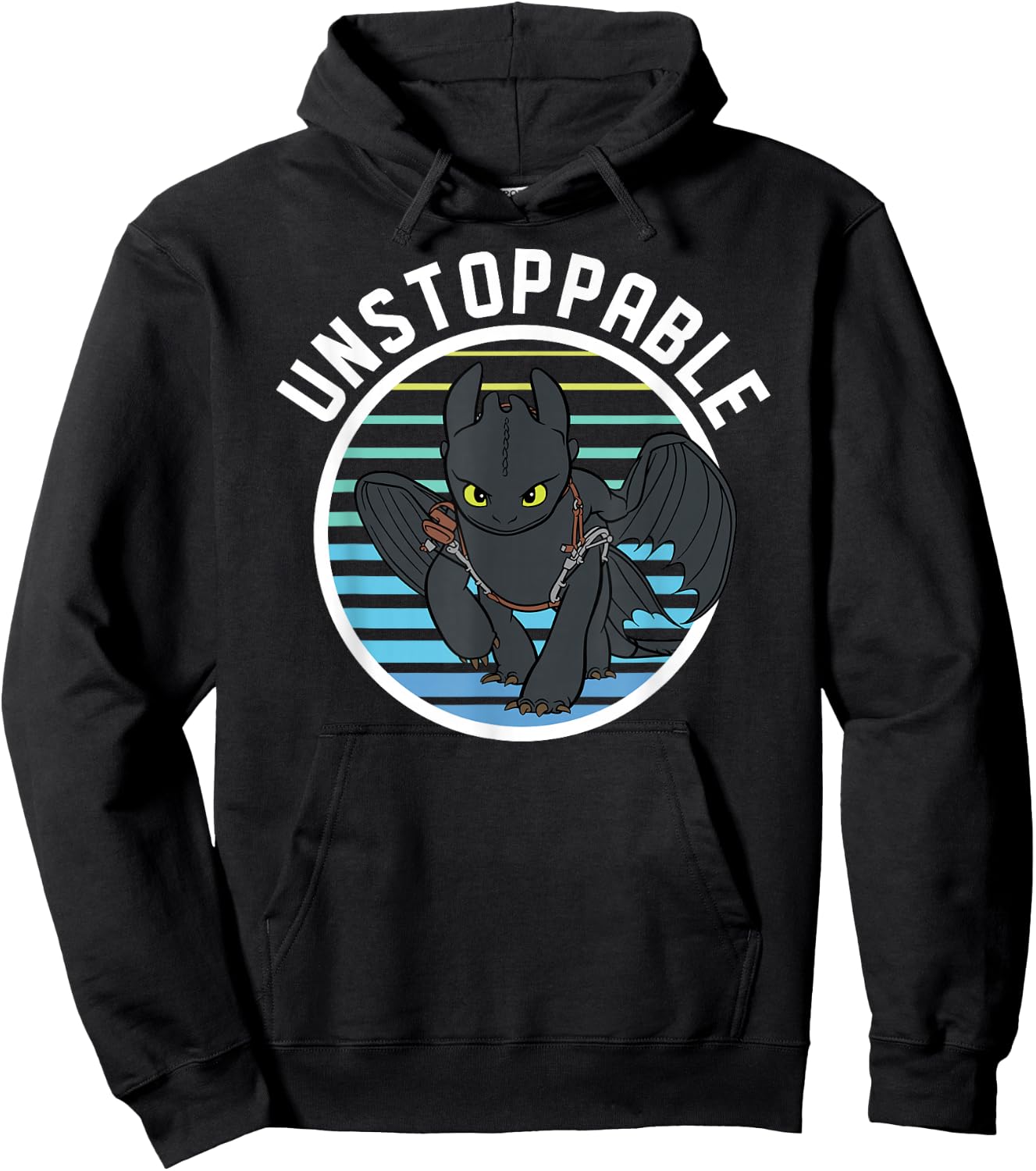 How to Train Your Dragon 3 Toothless Shirt Hoodie - Hoodie | Black