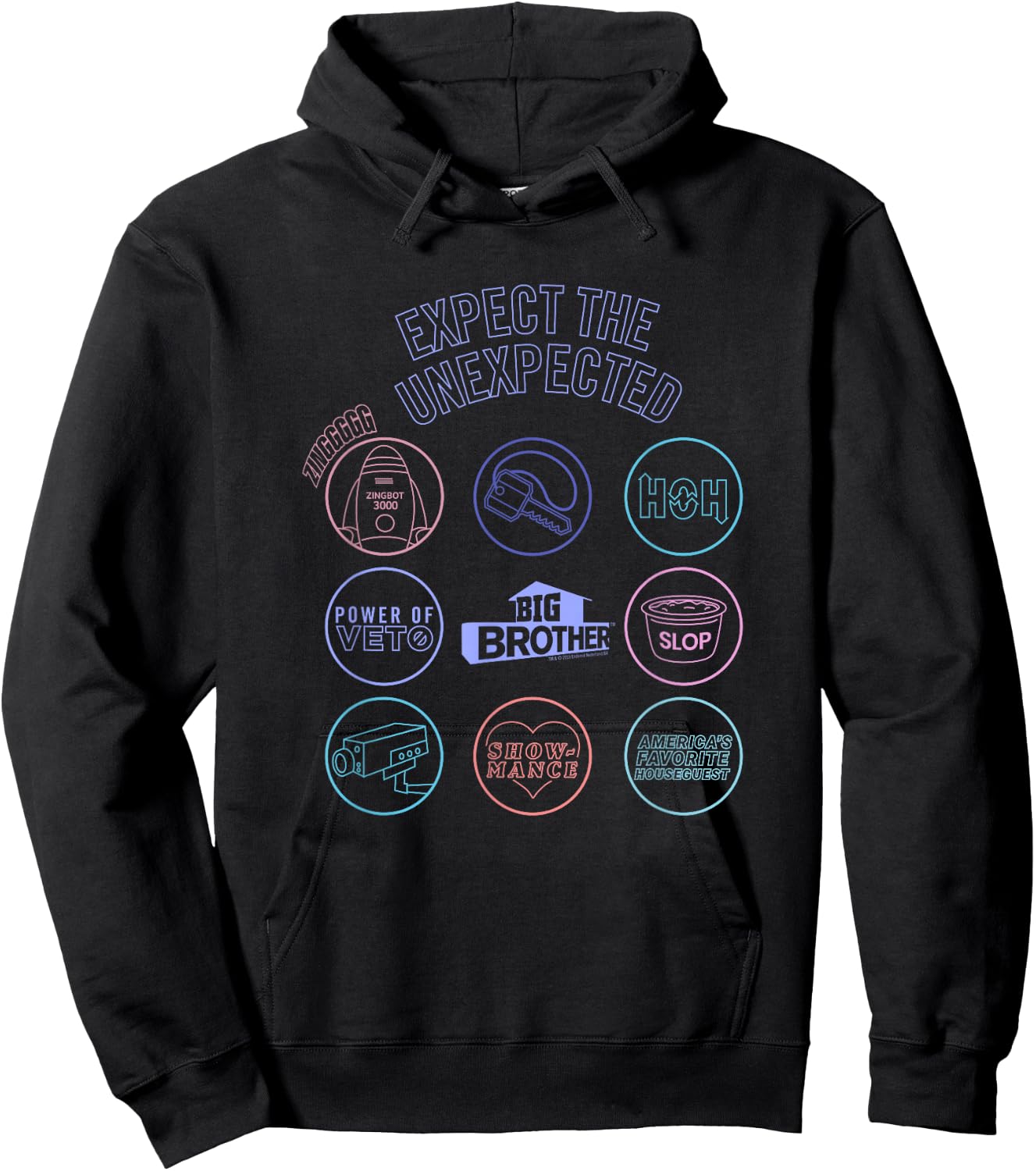 Big Brother Logo Mash Up Hoodie - Hoodie | Black
