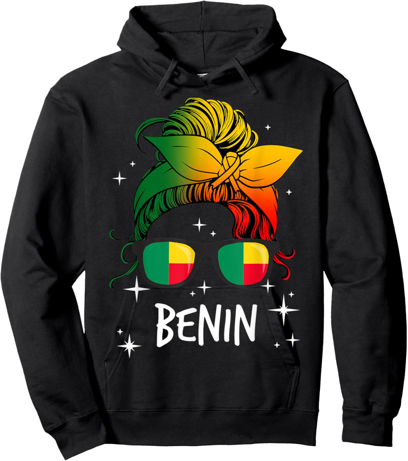 Benin Hoodie - Hoodie | Black