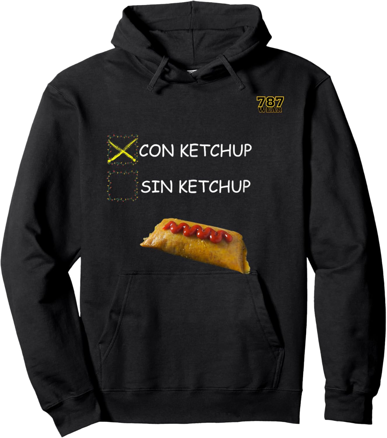 Pasteles Con Ketchup Hoodie - Hoodie | Black
