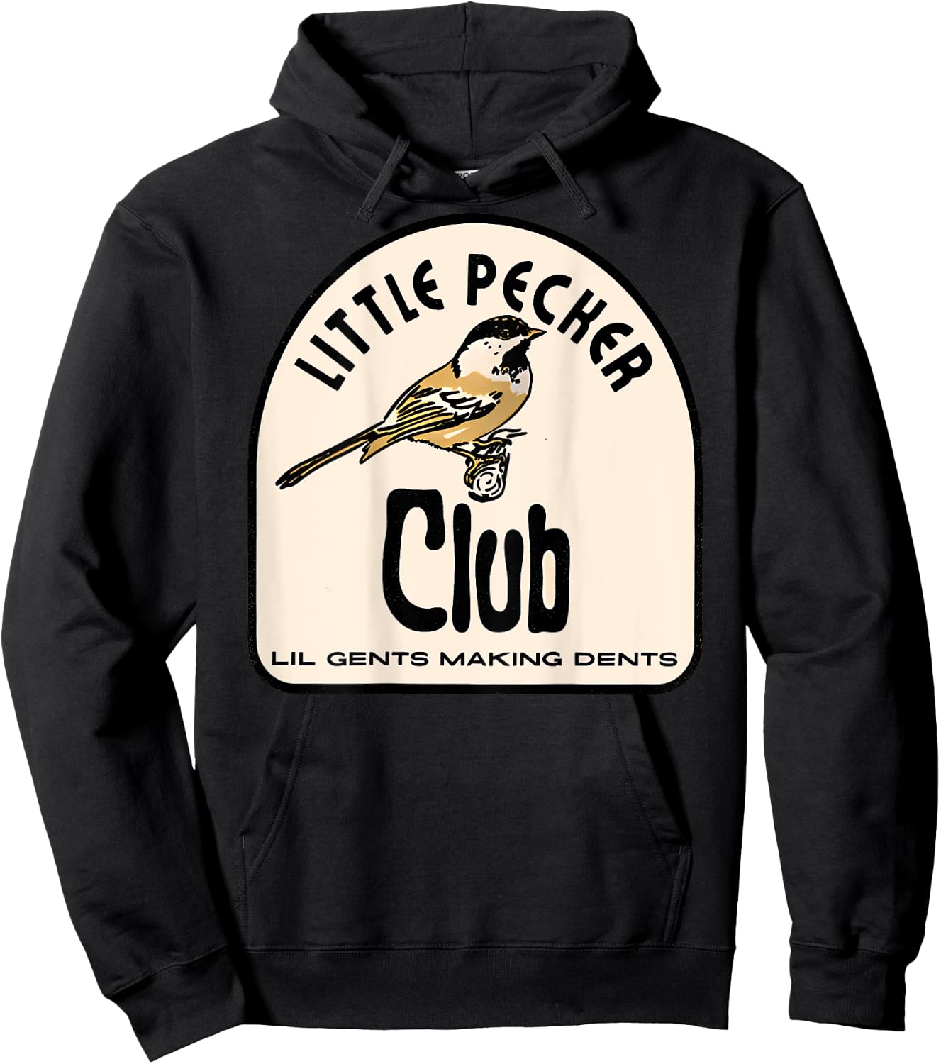 Little Pecker Club Hoodie - Hoodie | Black