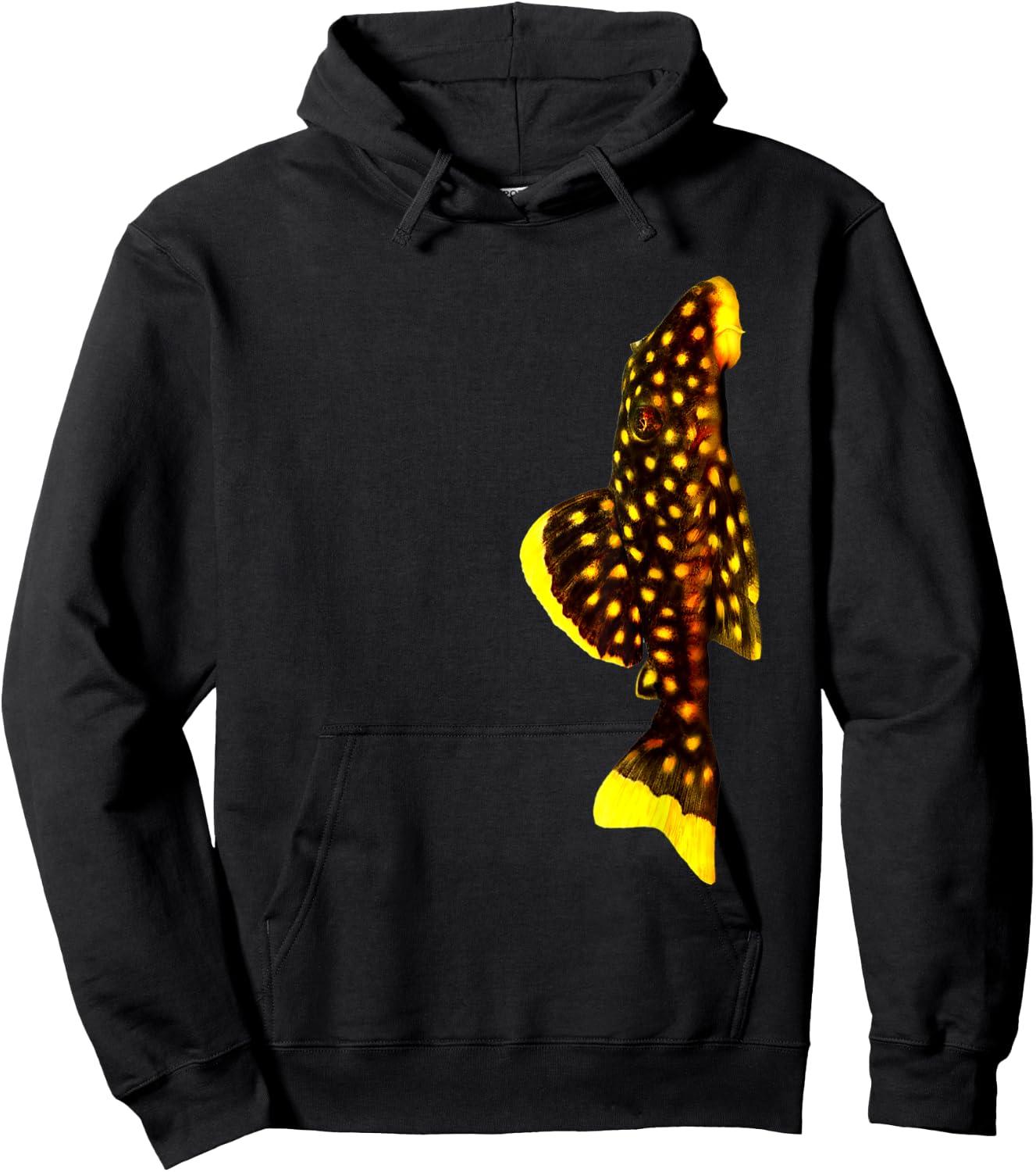 Pleco Plecostomus Algae Eater Aquarium Lovers Fish Tank Hoodie - Hoodie | Black