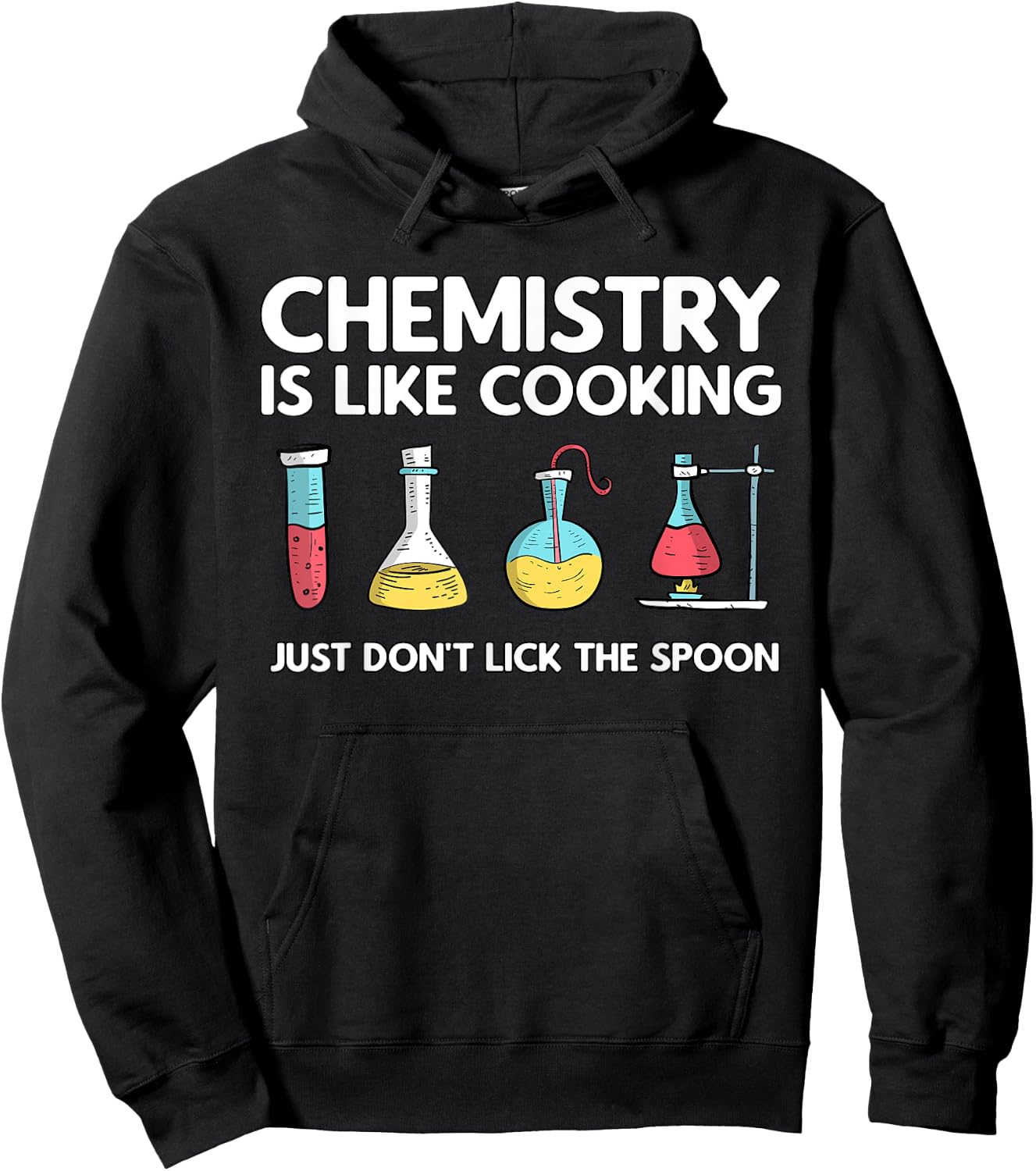 Chemistry Is Like Cooking - Laboratory Technician Chemist Hoodie - Hoodie | Black