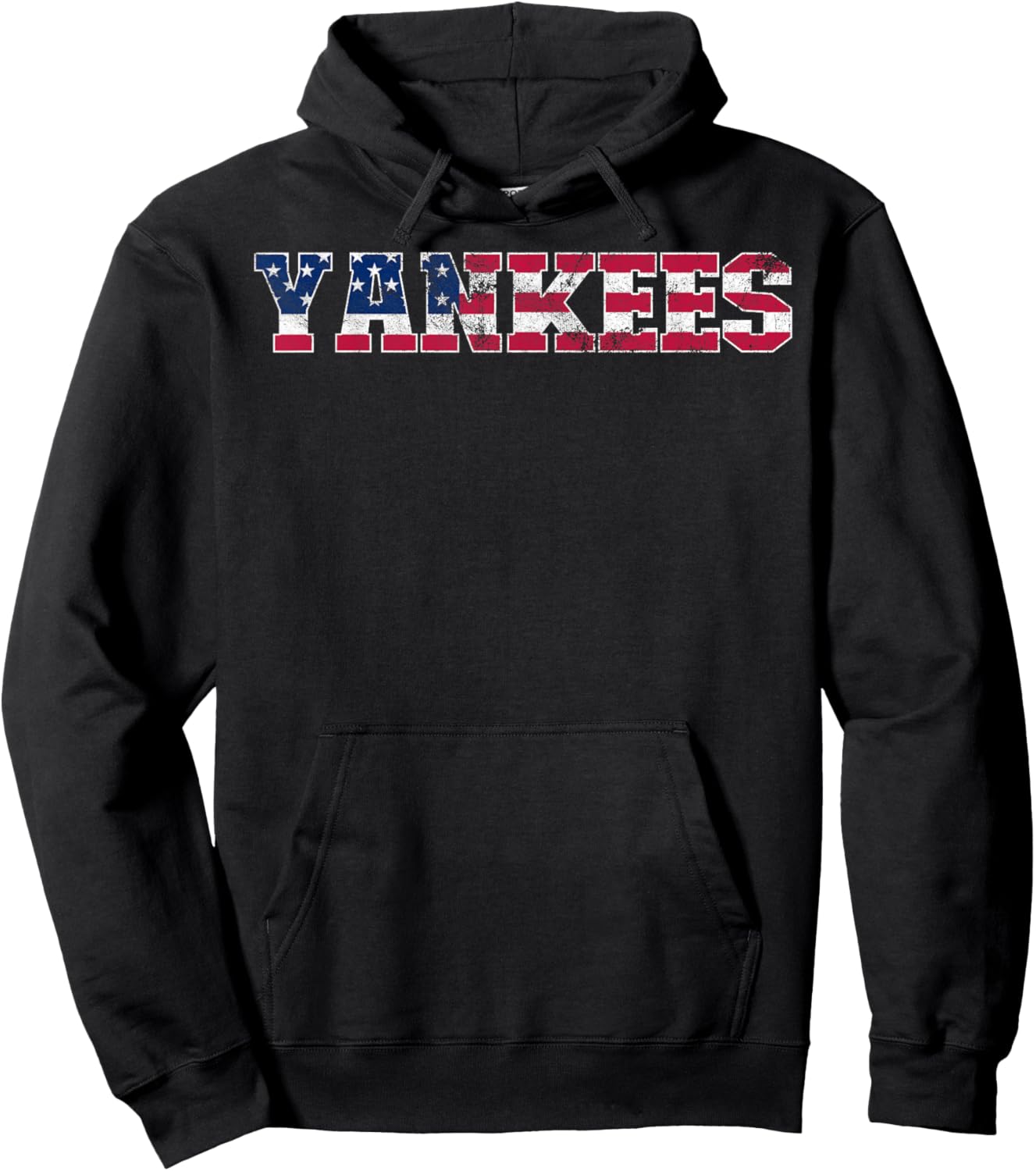 Yankees Name Vintage Lover Men Women Boy Hoodie - Hoodie | Black